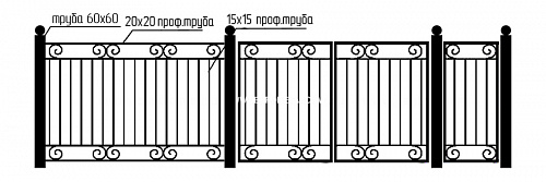 Забор сварной СЗ-35